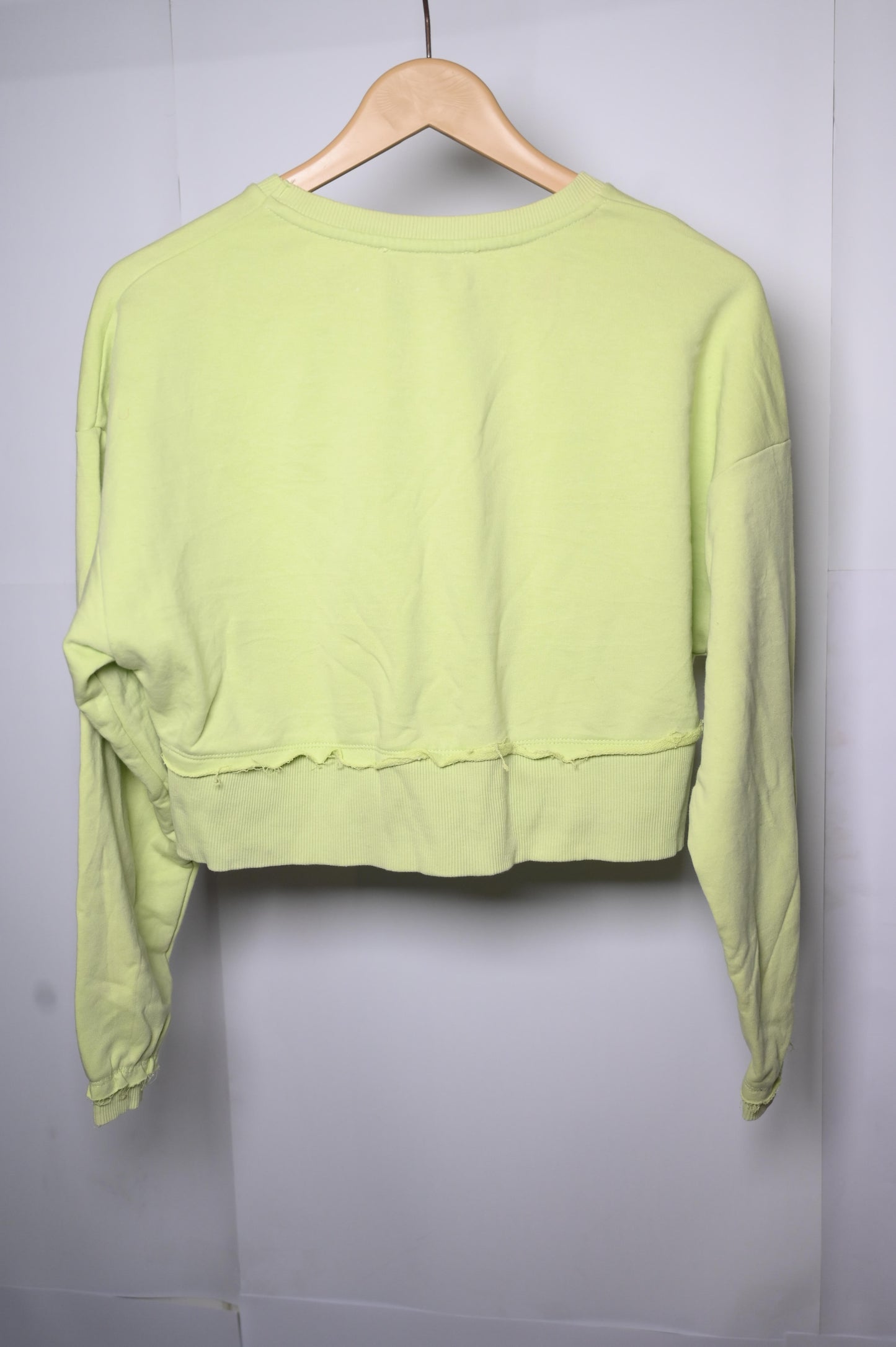 Primark Green Crop Top - Small