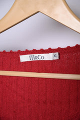 M&Co Red Sweatshirt - Large