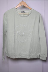 New Look Mint Green Medium Sweatshirt