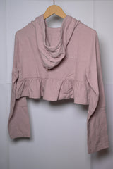 Fp Beach Pink Hoodie (Small)