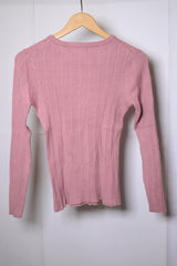 Primark Pink Sweatshirt (Small)