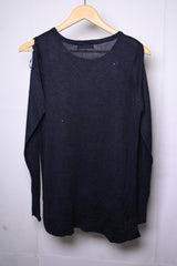 The Collection Navy Blue Winter Blouse