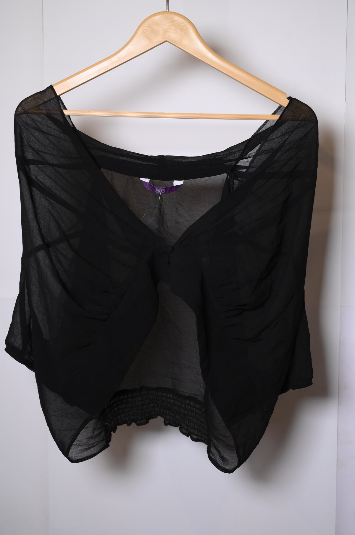 F&F Black Crop Top