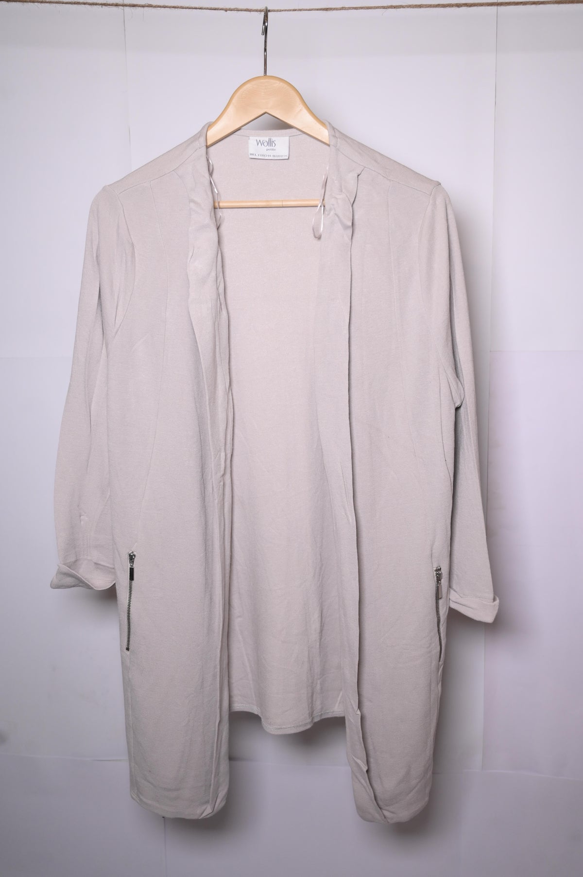 Soft Nude Viscose Shrug