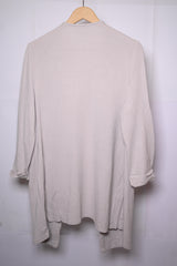 Soft Nude Viscose Shrug