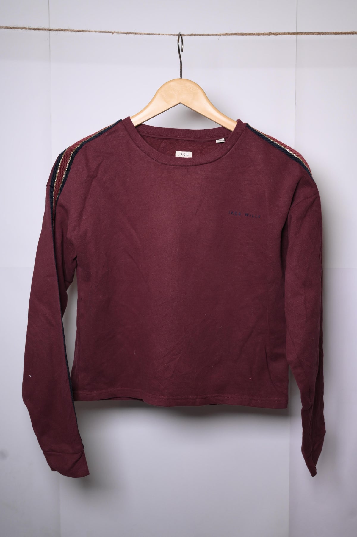 Jack Wills Maroon Sweatshirt - Small