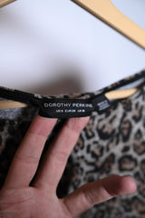 Dorothy Perkins Cheetah Print Sweatshirt - Medium