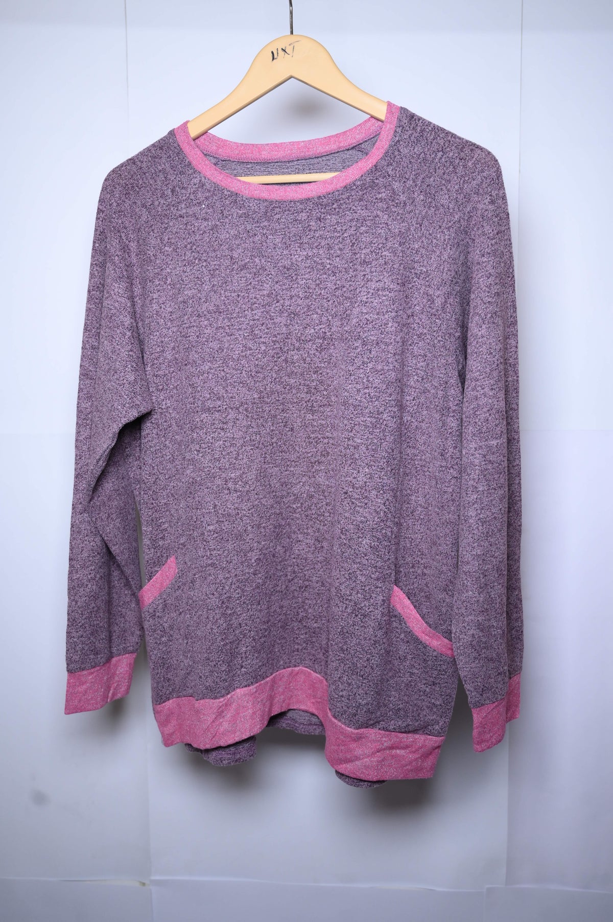 Thriftyfy Purple Sweatshirt - Medium