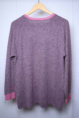 Thriftyfy Purple Sweatshirt - Medium