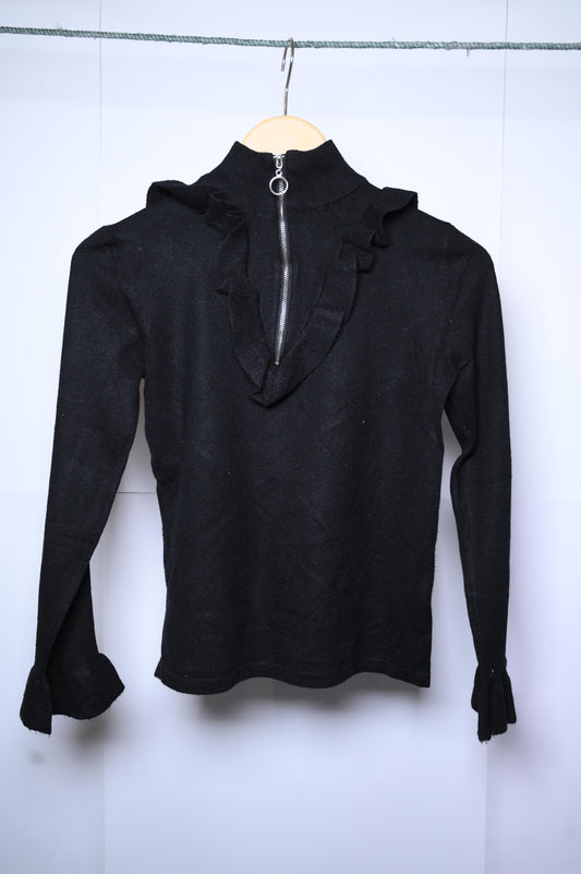 By Clar Black Sweatshirt - Small