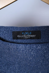 Ella and Cherry Blue Sweatshirt - Medium