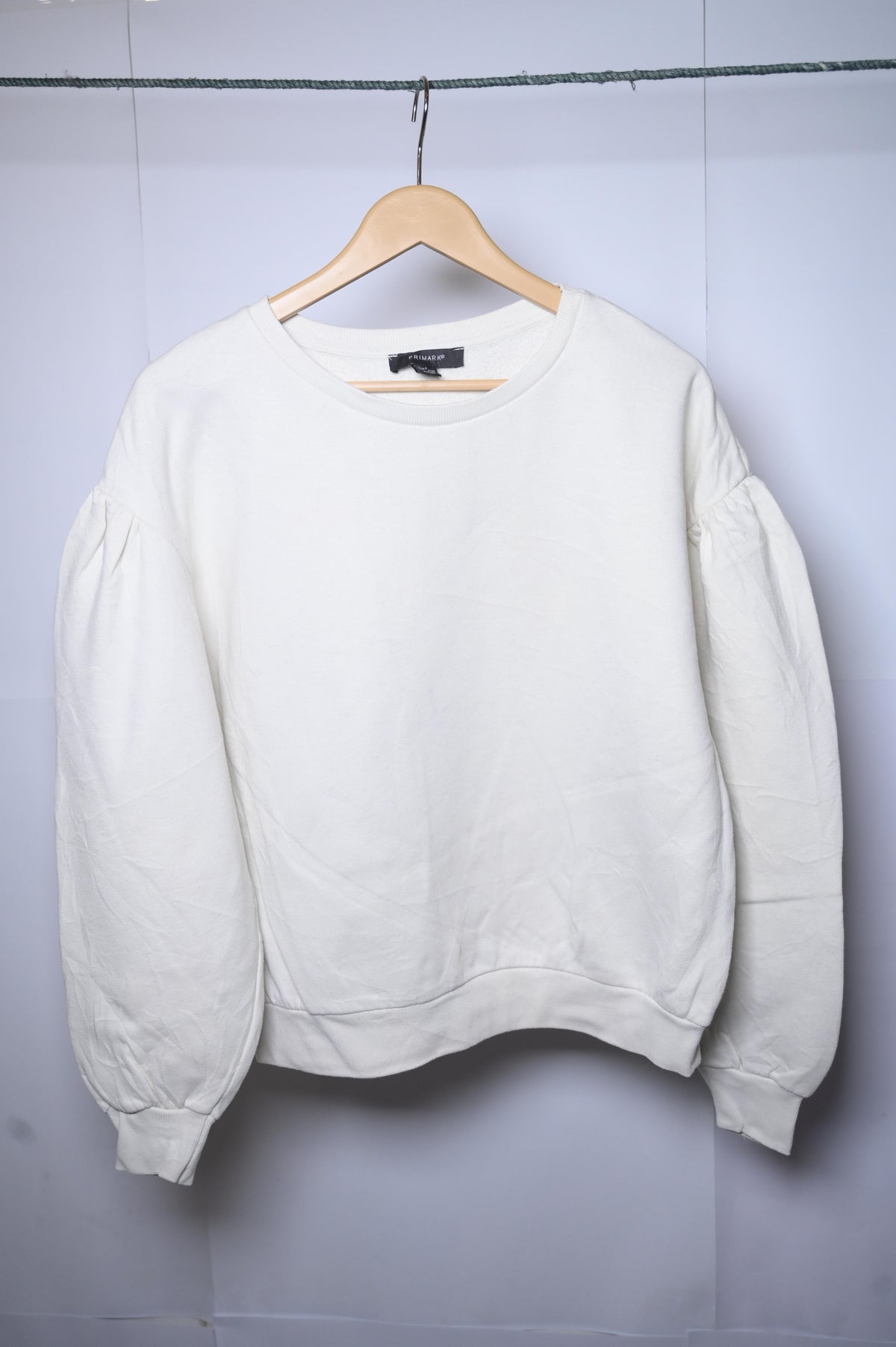 Primark Off White Sweatshirt for Girls - Small