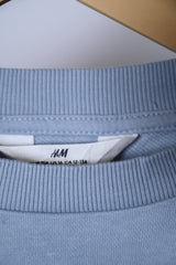 H&M Light Blue Sweatshirt - Small