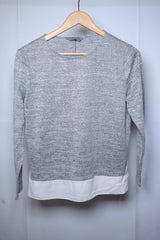 Dorothy Perkins Grey Sweatshirt - Medium