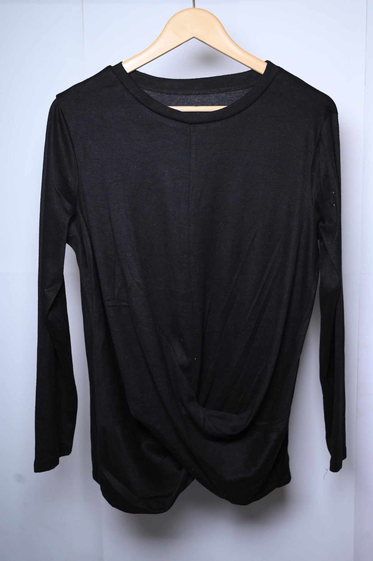 Thriftyfy Black Sweatshirt - Small