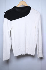 Savida White Sweatshirt - Small