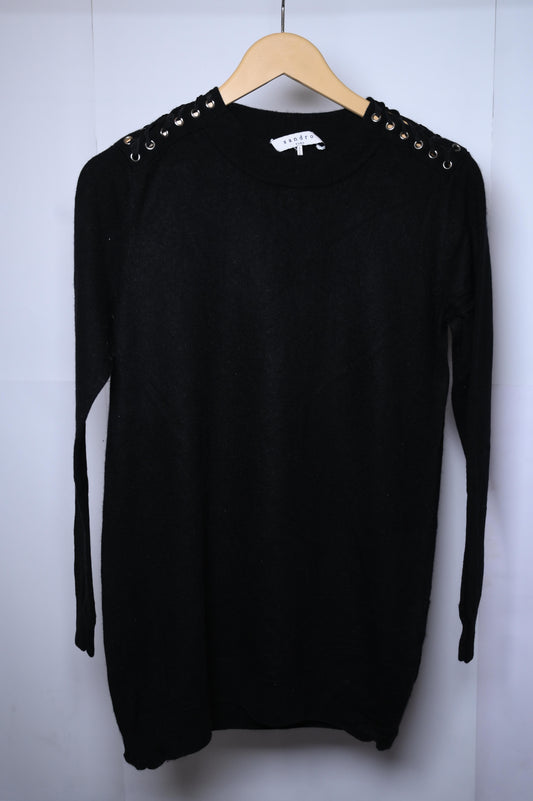 Sandro Black Sweatshirt - Medium