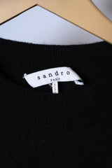 Sandro Black Sweatshirt - Medium