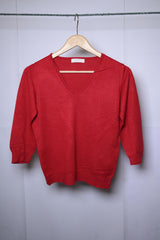 Marks and Spencer Red Sweatshirt - Small