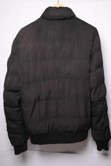 Enos Jeans Black Men’s Puffer Jacket - Large