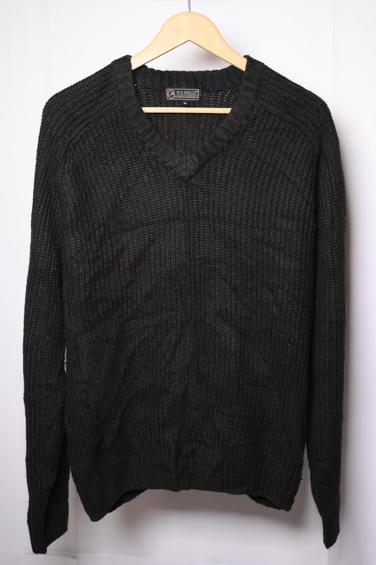 Black P.G Field Medium Sweater