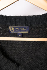 Black P.G Field Medium Sweater