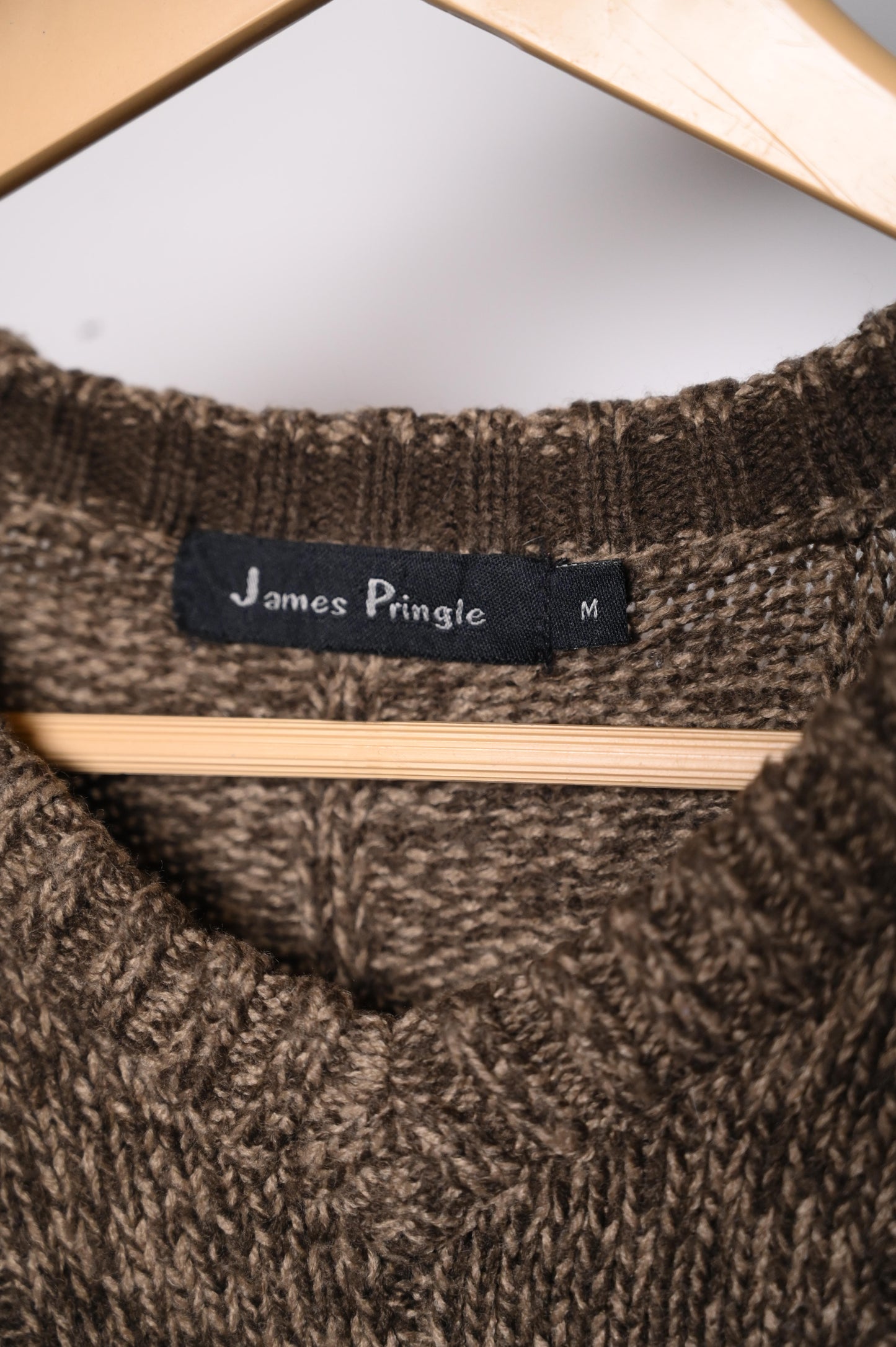 Brown James Pringle Medium Sweater
