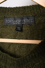 Green Topshop Small Sweater