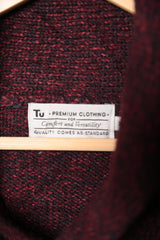 Maroon & Black Tu XL Sweater