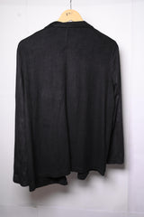 Classic Black Polyester Shrug