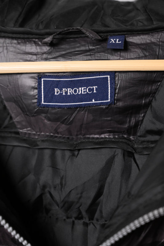 D-project Camouflage Men’s Puffer Jacket - XL