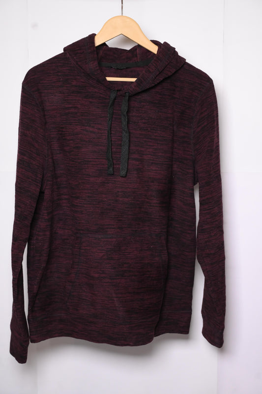 Peacocks Burgundy Hoodie -  Medium Size