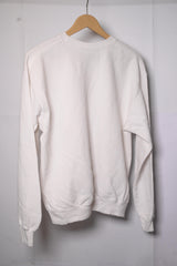 Fruit of the Loom White Sweatshirt - Medium