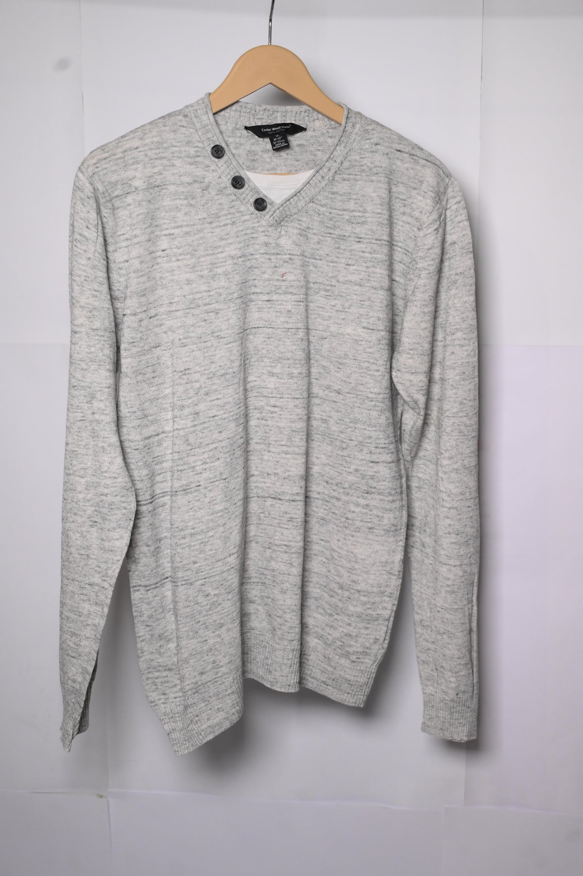 Cedarwood State Grey Sweatshirt - Large