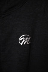 Thriftyfy Black Hoodie with M Logo (Large, Excellent Condition)