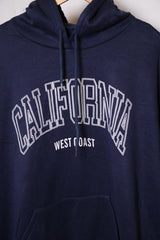 Shein California Blue Hoodie (Large, Excellent Condition)