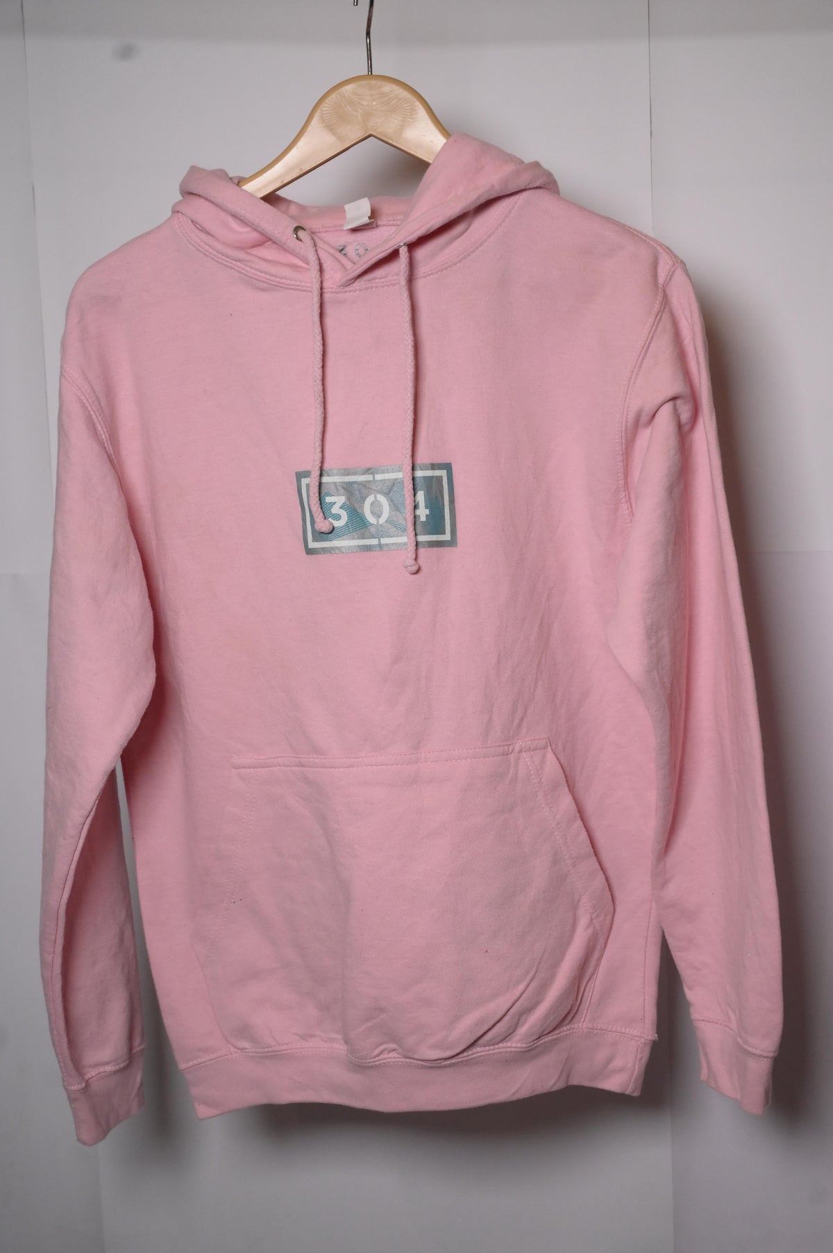 304 Pink Hoodie (Small, Excellent Condition)