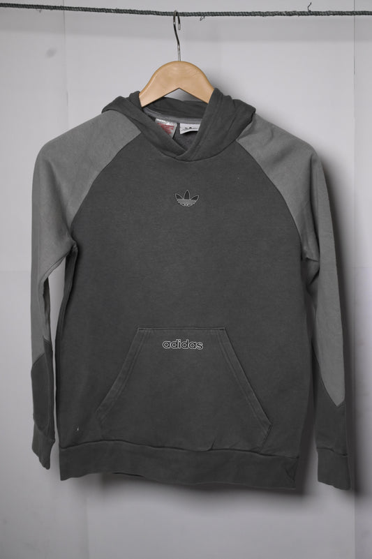 Adidas Grey Hoodie (Small, Excellent Condition)