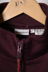 Dimensions Maroon Small Jacket