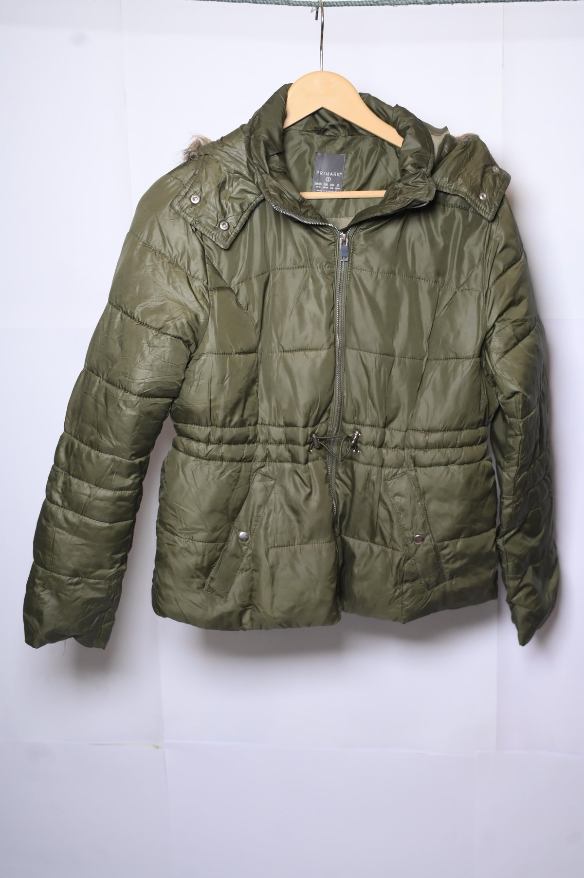 Primark Olive Green Versatile Puffer Jacket