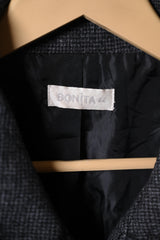 Bonita Black Zipper Jacket – Medium