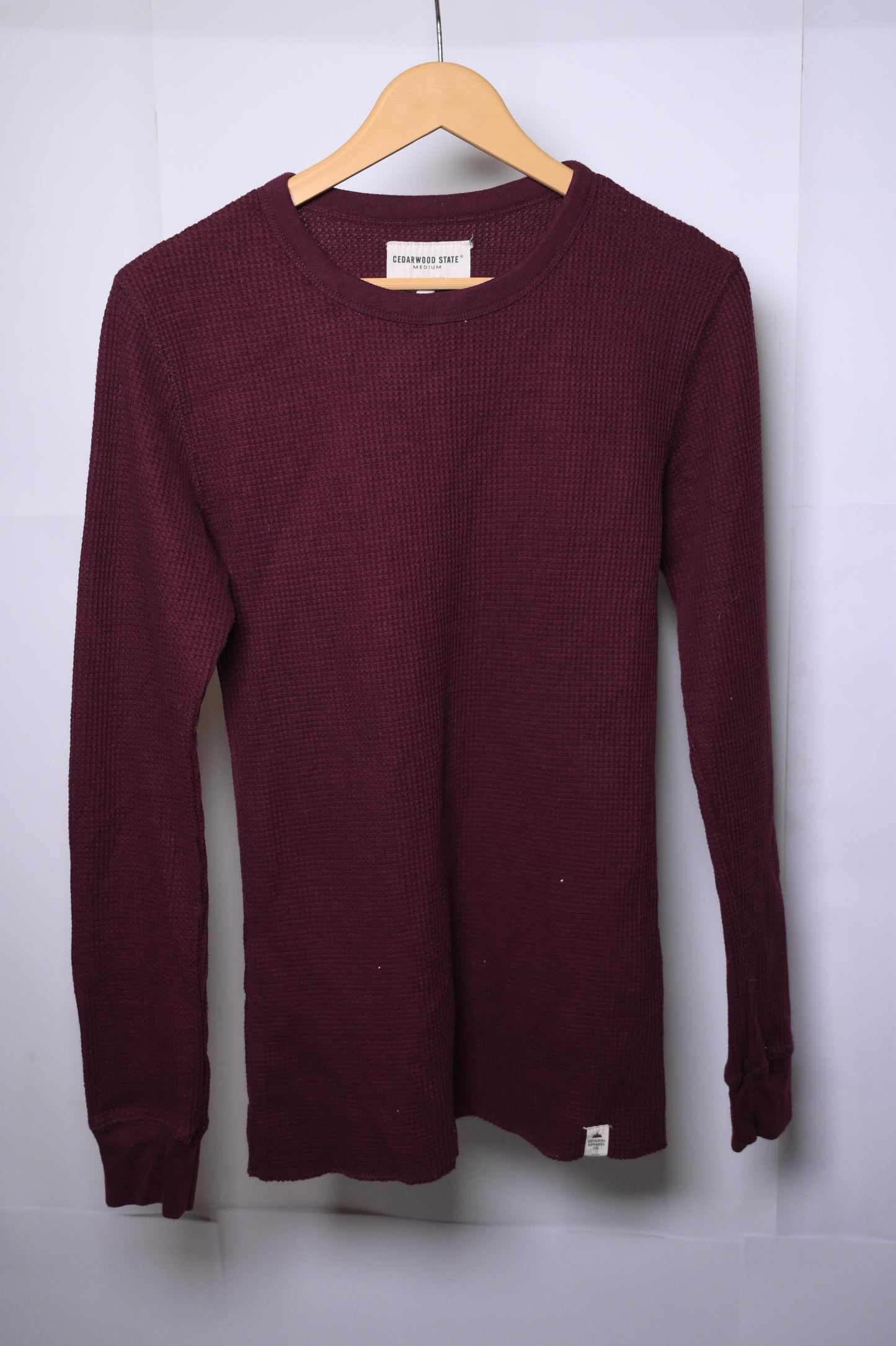 Cedarwood State Maroon  Medium Sweater