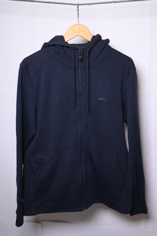 Boss Blue Hoodie - Medium Size