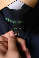 Boss Blue Hoodie - Medium Size