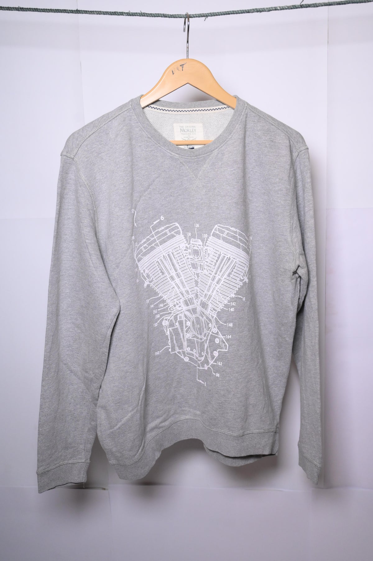 The Original Morley Grey Large Sweatshirt – Excellent Condition