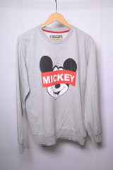 Mickey Grey Large Sweatshirt – Good Condition