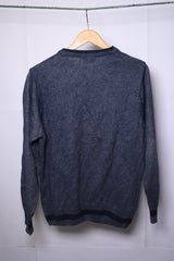 Grey Coazy Medium Sweater (Front Logo)