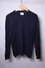 Dark Blue Only and Sons Medium Sweater