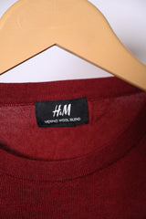 H&M Maroon XS Sweatshirt – Excellent Condition