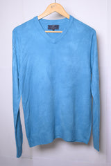 Sky Blue Atlantic Bay Medium Sweater (V-Neck)